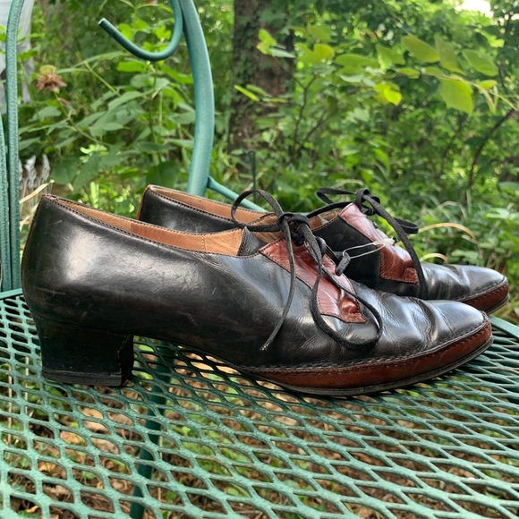 Two-tone Melluso vintage oxfords - Picture 2 of 7